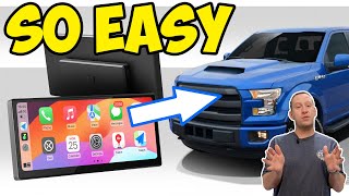 Can CarABC D808 Impress Me in My Ford F150 Android Auto  Carplay All in One [upl. by Erdnaek]