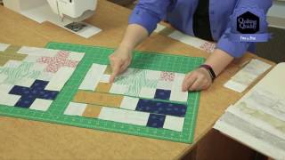 Quilting Quickly Five by Five  Scrap Quilt Pattern [upl. by Annawahs]