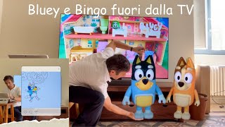 Bluey e Bingo fuori dalla TV Bluey and Bingo off the TV [upl. by Kcirtemed]