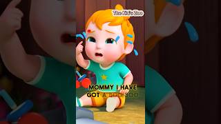 BoBo cry Bebycycle fall of carton baby booboo animatedfunforkids thekidszooo babyboo babybuny [upl. by Einhpad]