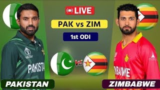 PAKISTAN VS ZIMBABWE 1ST ODI MATCH HIGHLIGHTS 2ND INNINGS [upl. by Akedijn]