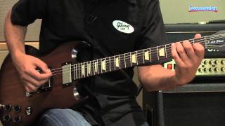 Gibson SG Tribute 60s Electric Guitar Demo  Sweetwater Sound [upl. by Haliled]