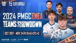 2024 PMGC TEAM SHOWDOWN  EMEA  2024 PUBG MOBILE GLOBAL CHAMPIONSHIP [upl. by Susejedairam108]