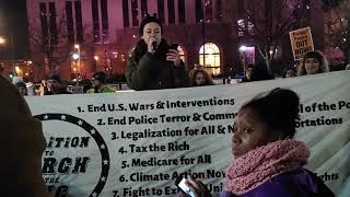 Astroturfed Antifa Shill For DNC Donations In Front Of Starbucks [upl. by Heindrick]