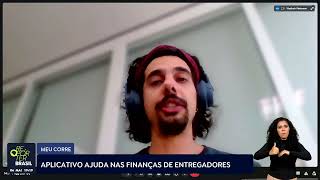 Aplicativo ajuda nas finanças de entregadores [upl. by Beasley]