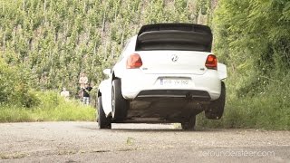 Sébastien Ogier  WRC Tests Germany 2013 HD [upl. by Kcolttam719]