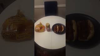 MEATBALL WITH BEEF GRAVY SANDWICH REVIEW YUMMY [upl. by Amaras]