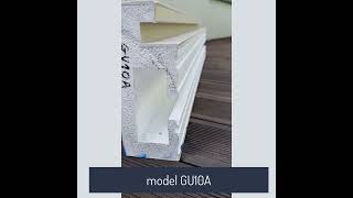 DIY Led Ceiling coving lighting  EPS plaster coated coving model GU10A from Homemercecom [upl. by Losse]