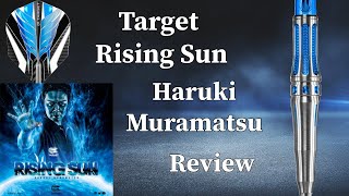 Target Rising Sun G1 22g Steeldarts Review  Haruki Muramatsu [upl. by Whipple]