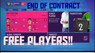 How to get pre contract players in FIFA22 career mode [upl. by Comfort]