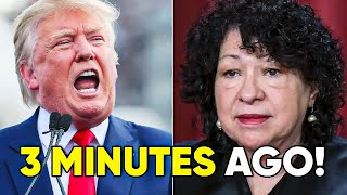 Supreme Court Justice Sotomayor Drops BOMBSHELL On Trump [upl. by Ia]