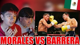 🇨🇱 REACCIÓN A MORALES vs BARRERA 🇲🇽 La PELEA MÁS BRUTAL en la HISTORIA DE MÉXICO [upl. by Zach]