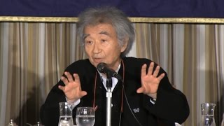 Seiji Ozawa amp Mutsuo Kanzawa quotAnnouncing important changes to the Saito Kinen Festival Matsumotoquot [upl. by Wichman]