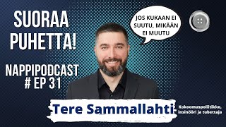 Ep 31 Suoraa puhetta Tere Sammallahti [upl. by Downey663]