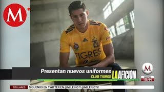 Tigres presume sus nuevos uniformes [upl. by Terence836]