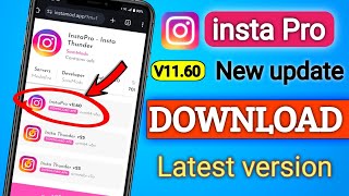 Insta Pro Download kaise karen  Insta Pro Kaise Download Karen  how to download insta pro [upl. by Jewett]