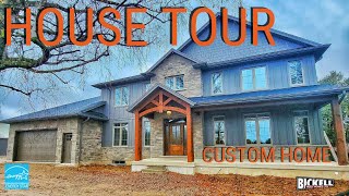 Inside a Custom BICKELBUILT 2storey home in Middlesex Centre Ontario [upl. by Xuerd]