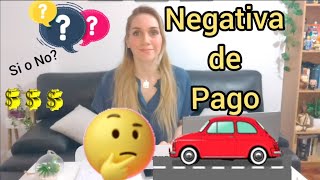 Negativa de pago de multas en ventacompra de automotores [upl. by Neladgam]