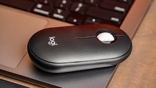 Logitech Pebble Mouse 2 M350S Review [upl. by Asiluy656]