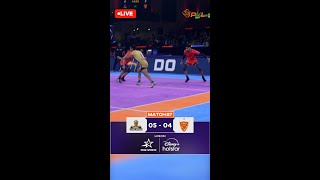 Dabang Delhi KC defenders combine a Solid Tackle  ProKabaddiOnStar [upl. by Ahsya]