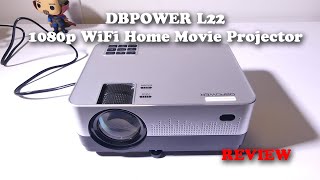 DBPOWER L22 1080p WiFi Home Movie Projector REVIEW [upl. by Peck]