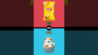 comer batata chips ou cupcake 🥔🧁 qual você prefere 😁 [upl. by Jaela]