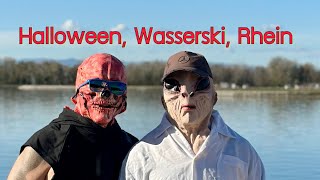 Halloween 2024 Wasserski Rhein [upl. by Elleynod975]