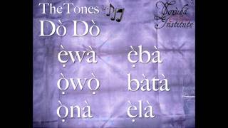 YCI  Learn the YORUBA Tones [upl. by Wetzell601]