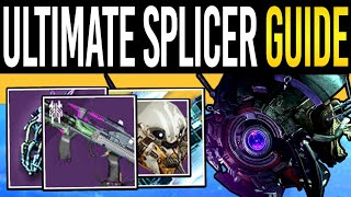 Destiny 2 ULTIMATE Splicer Gauntlet Guide New HELM Vendor Upgrade Data amp New Override Loot [upl. by Sudnor]