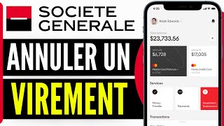 Comment Annuler Un Virement Société Générale 2024 [upl. by Evander668]