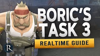 RS3 Borics Task 3 – Realtime Miniquest Guide [upl. by Odnolor]