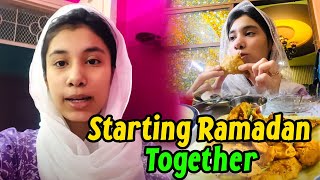 Starting Ramadan Together Noorulains First Roza Journey  Noorul Ain Vlog [upl. by Anatniuq141]