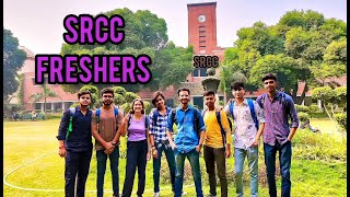 SRCC Freshers 1st day experience in Delhi University  Orientation day  Vlog [upl. by Nivloc893]