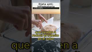 Dieta antiinflamatoria nutricion salud shorts [upl. by Salli453]