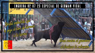 🔝 Enguera 02▪ 07 ▪ 23 Especial de German Vidal y Gran Ovación al Ganadero 🔟 [upl. by Relyat]