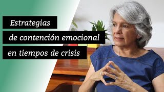 Estrategias de contención emocional con niños y niñas en tiempos de crisis nacional [upl. by Normandy]