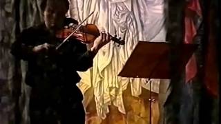 Bartok Violin solo sonata 4th mov Philippe Hirshhorn [upl. by Clayson]