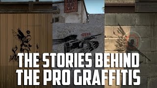 CSGO The stories behind the pro graffitis [upl. by Jeannie]