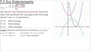 72 Die Diskriminante [upl. by Anayit]