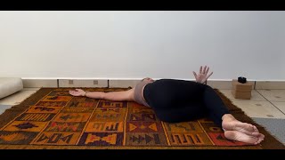 Supine Spinal Twist Supta Matsyendrasana [upl. by Ahtivak]