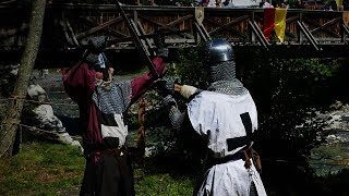 COMBAT MEDIEVAL  VIKINGS VS CHEVALIERS [upl. by Shanna]