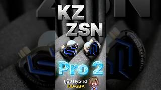 KZ ZSN PRO 2 หูฟัง Hybrid 2 ไดรเวอร์ Gen ใหม่ คุณภาพเสียงเทพเกินคาด [upl. by Oluap169]