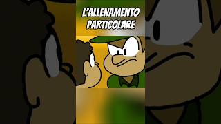 LALLENAMENTO PARTICOLARE humor animation animazione perteguerra shorts humor [upl. by Alair]