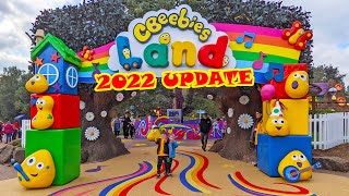 CBeebies Land At Alton Towers Full Walkthrough March 2022 4K Ultra Wide [upl. by Rabush]