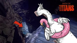 The most Dangerous Jump Of all Time  Citipati gameplay  Path of titans [upl. by Etnahc]