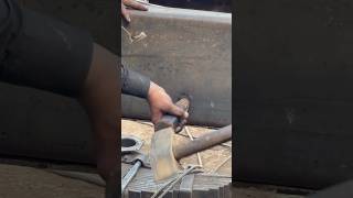 Truck chassis riveting heating process youtubeshorts youtube foryou [upl. by Sanfourd]