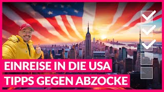 Einreise in die USA Die TOP 10 Tipps zur Immigration 2024 [upl. by Brigida]