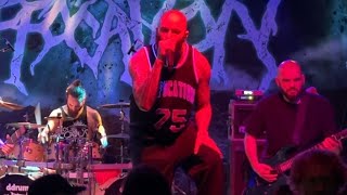 Suffocation Breeding The Spawn Live 61822 Forces Of Hostility Tour Zanzabar Louisville KY 60fps [upl. by Enirak]