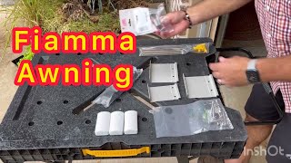 Fiamma F45s Awning install planning for Sprinter Van [upl. by Meid]