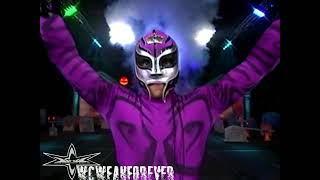 WCW Rey Mysterio Jr 1st ThemeWith Custom Tron [upl. by Nerac]